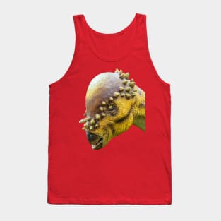 Head of a Pachycephalosaurus Tank Top